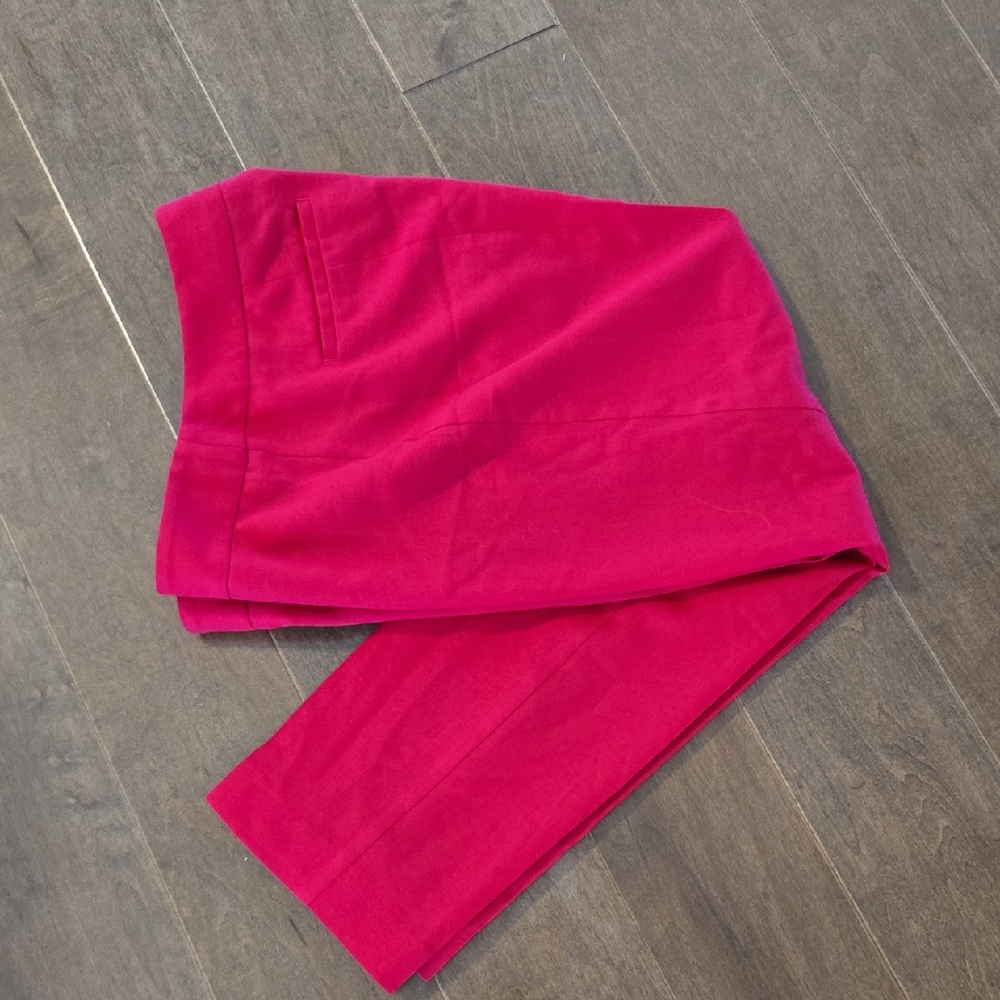 Talbots HOT PINK Wool Trousers